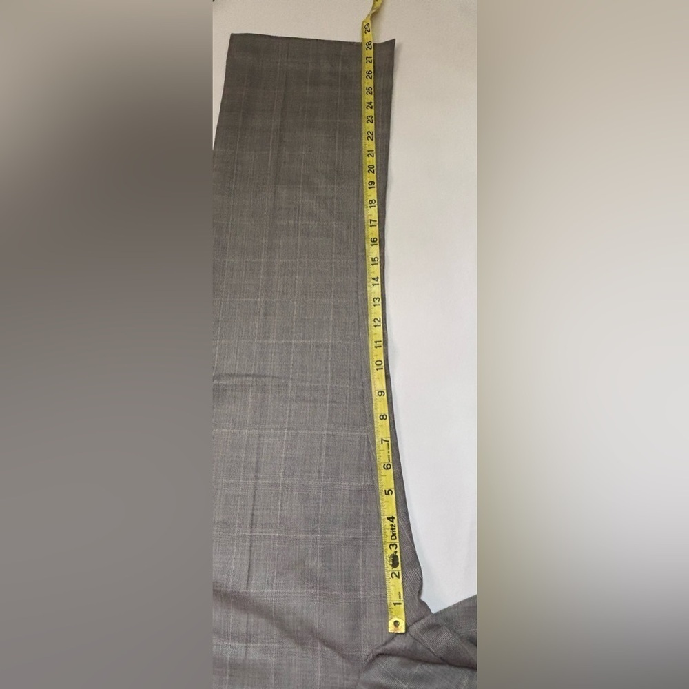 The Limited Drew Fit Gray Plaid Trousers Sz 8 - Picture 8 of 8